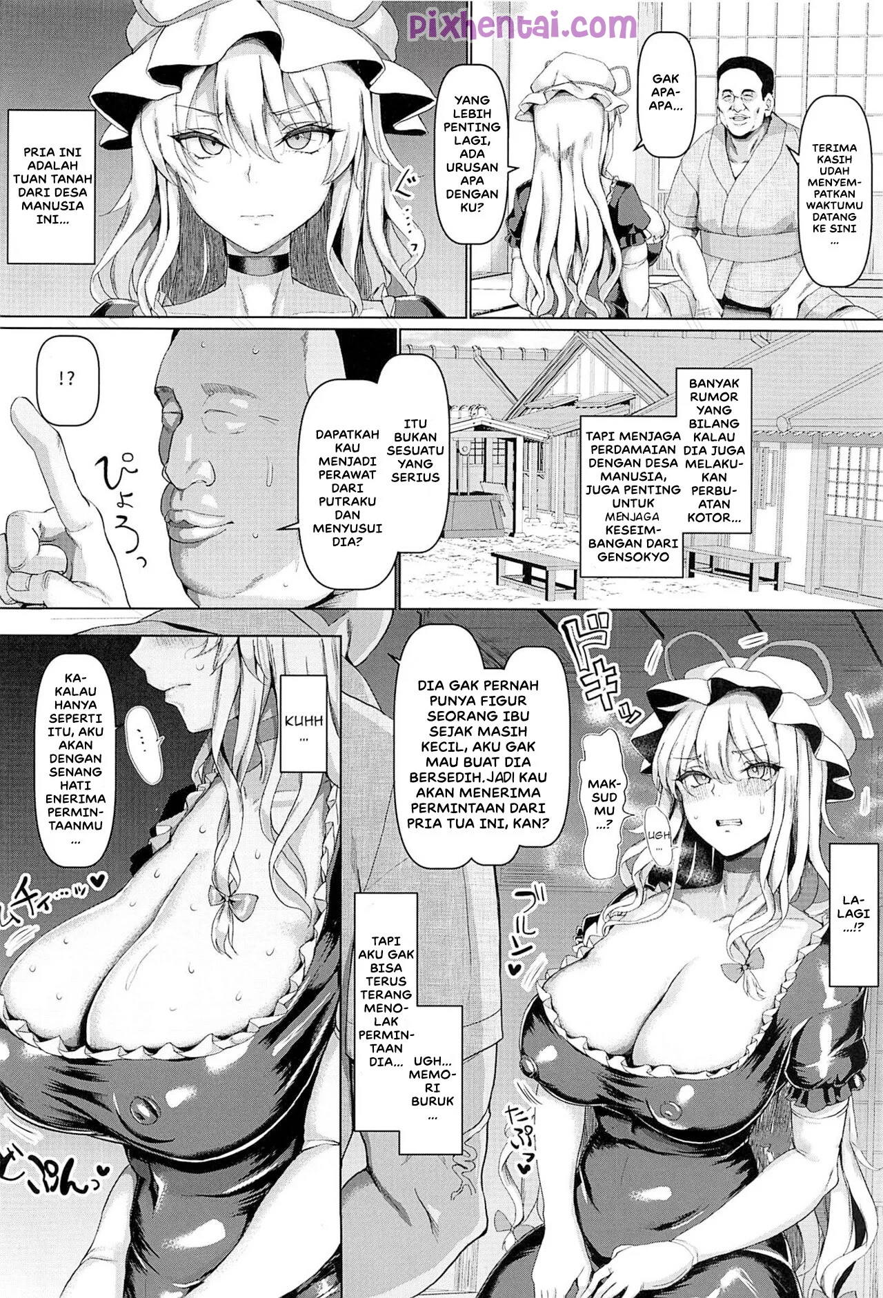 Komik hentai xxx manga sex bokep Big Breasted Mama Yukari Yakumo 2 3